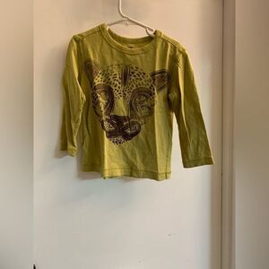 RARE Tea Collected Jungle Cat Shirt Size 3